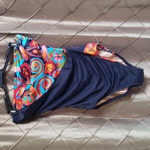 EUC- Vintage Rose Marie Reid One Piece